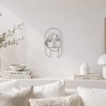 Wire Face Sculpture – Minimal Portrait (Copy) (Copy)